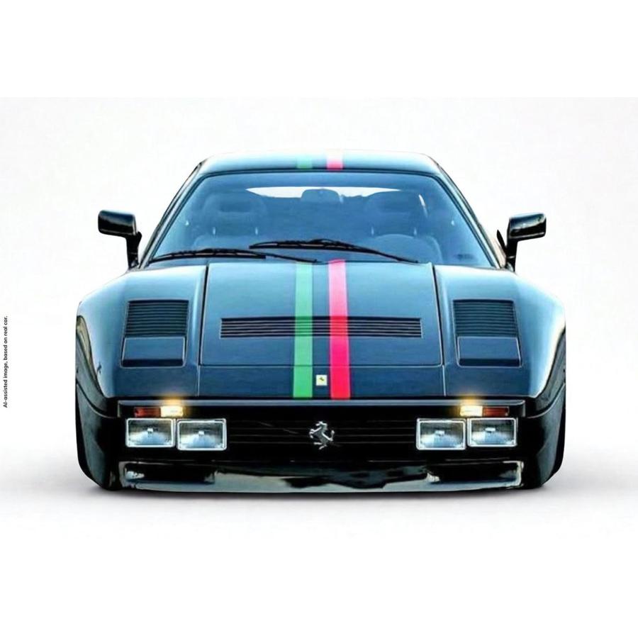 【予約】Ferrariフェラーリ 288 GTO Nero DS with stripes / BBR 1/18 ミニカー | 