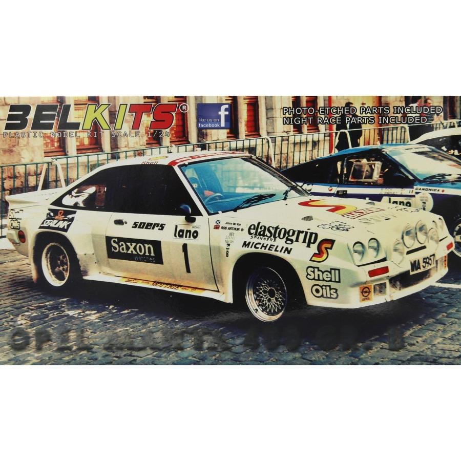 Opel Manta 400 Saxon Ypres 1984 #1 McRae Grindrod プラモデル /Belkits 1/24 | 