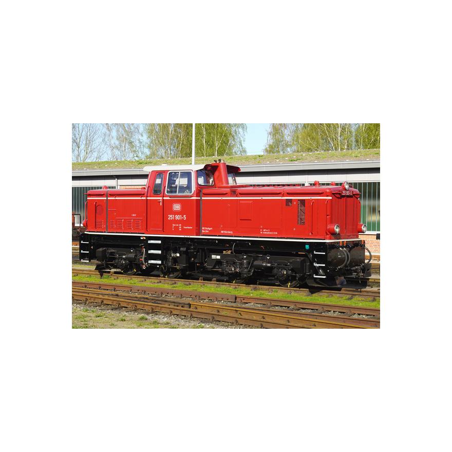 H0e 鉄道模型 Bemo RueBB 251 901 Diesel locomotive with DB DC | 