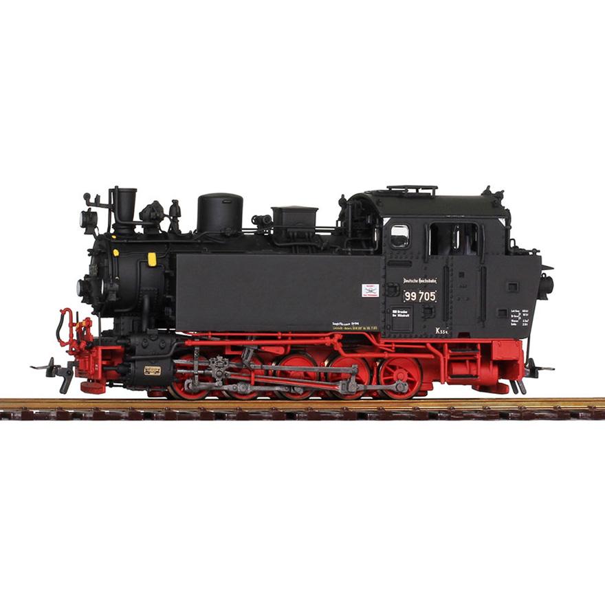 H0e 鉄道模型 Bemo DR Steam locomotive 99 705 Era III sound DC DCC | 