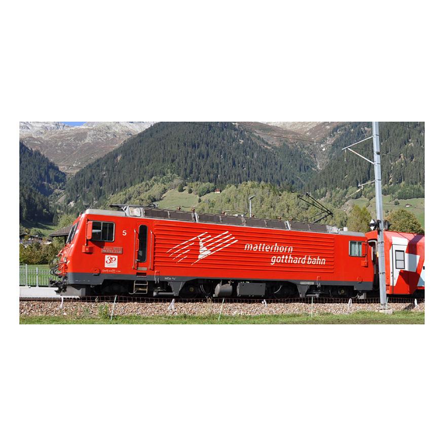 H0m 鉄道模型 Bemo MGB Rack locomotive HGe 4/4 II 5 30 years DC | 