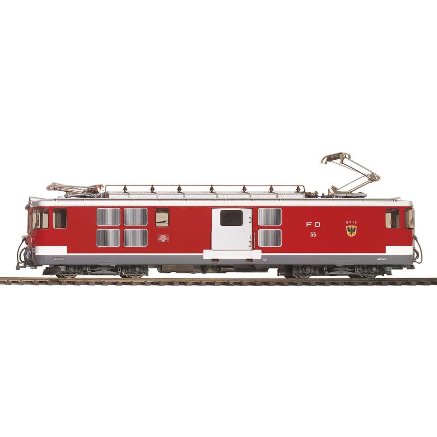 H0m 鉄道模型 気動車 Bemo ベモ FO Deh4/4 54 Goms Era IV V VI DC red white stripe rack | 