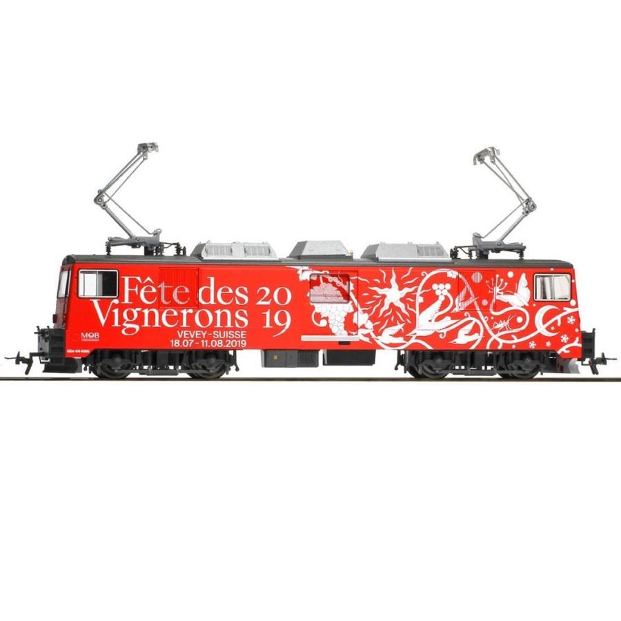 H0m 鉄道模型 電気機関車 Bemo ベモ MOB GDe 4/4 6005 Era VI DC Fete des Vignerons | 