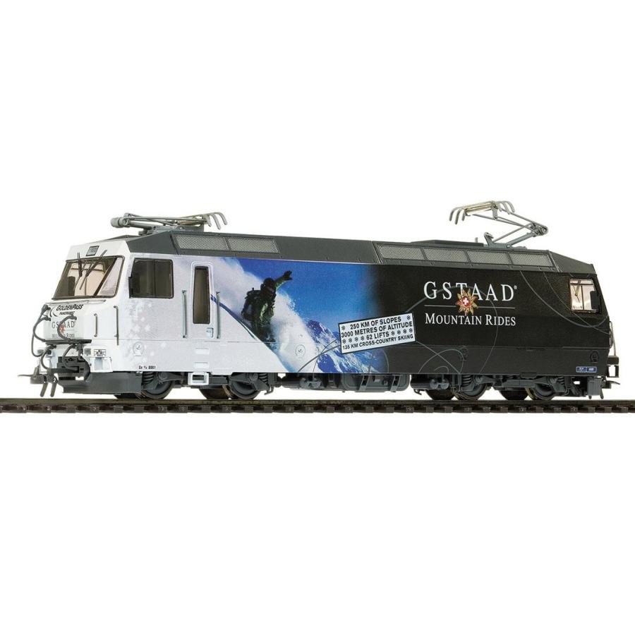 HO 電気機関車 Bemo RhB Ge 4/4 8001 Era VI AC DCCサウンド Gstaad Mountain Rides | 
