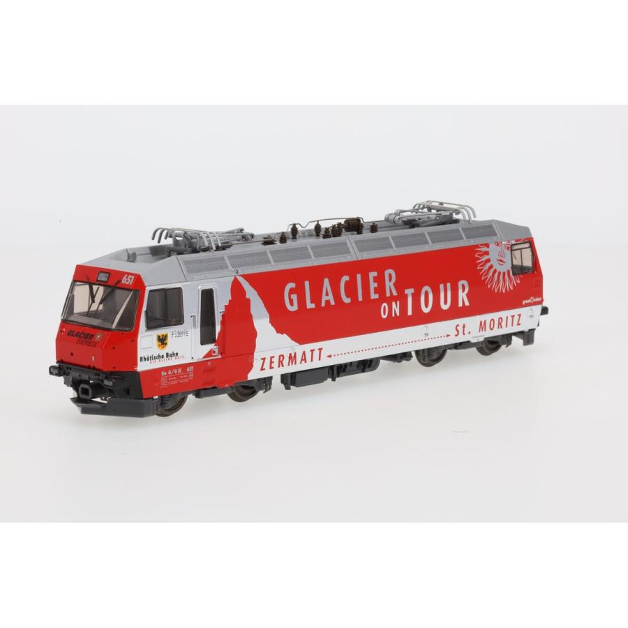 HOゲージ 鉄道模型 電気機関車 Bemo ベモ RhB Ge4/4 III Glacier on Tour Era VI DC | 