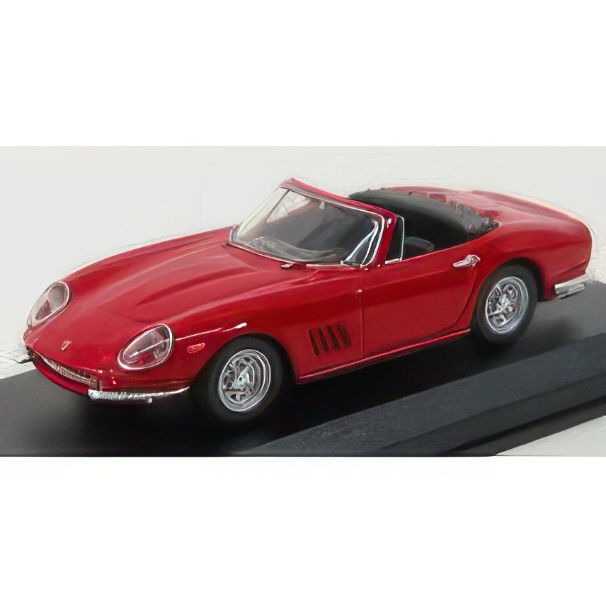 Ferrari 275 GTB/4 Spyder ミニカー FERRARI 275 GTB/4 SPIDER 1966 RED/Best-Model 1/43ミニカー : バスク