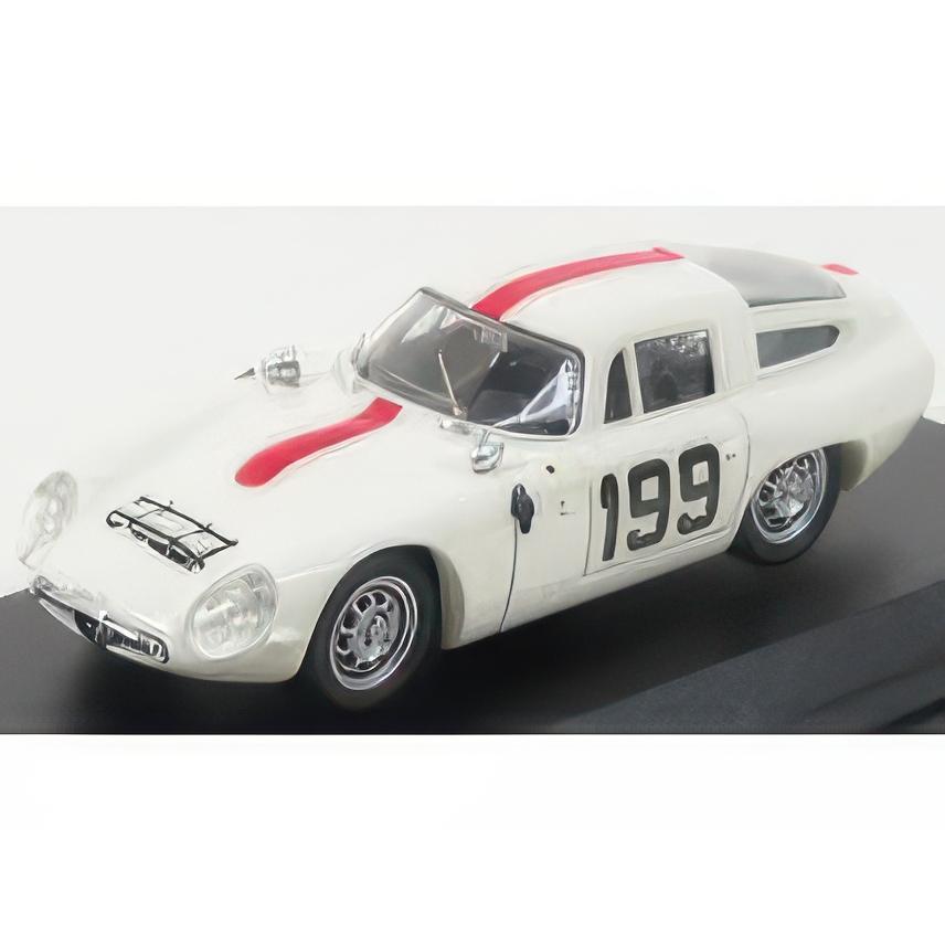 ALFA ROMEO TZ1 N 199 MONZA 1964 D.NABOKOV WHITE RED/Best-Model 1/43ミニカー | 