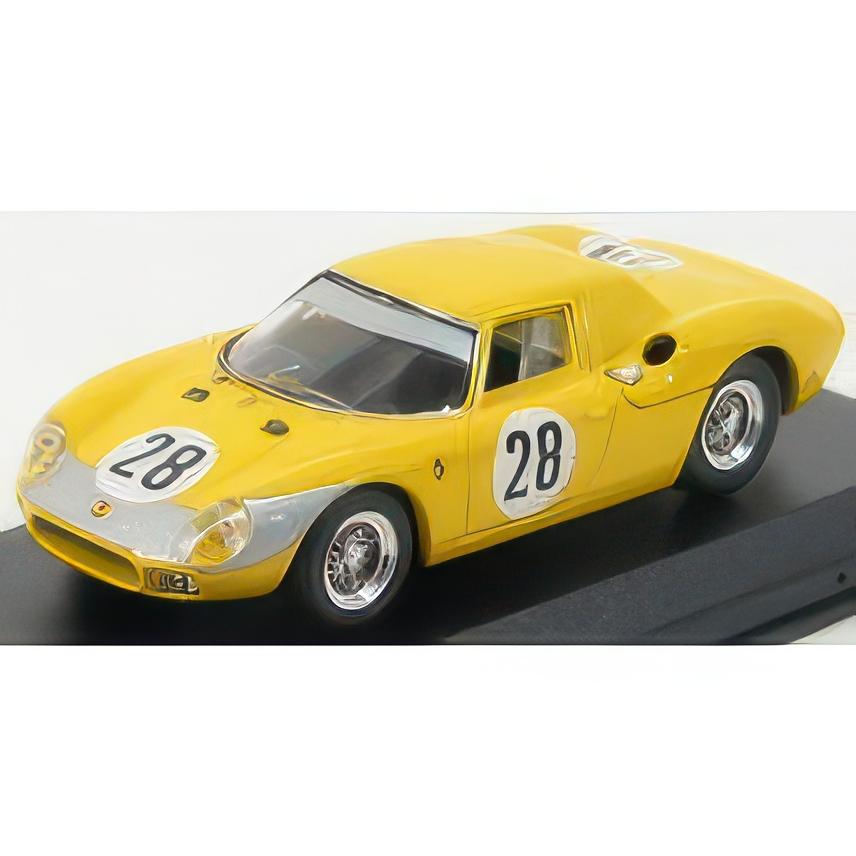 FERRARI 250 LM N 28 1000km PARIGI 1966 GOSSELIN NOBLET YELLOW 1/43ミニカー | 