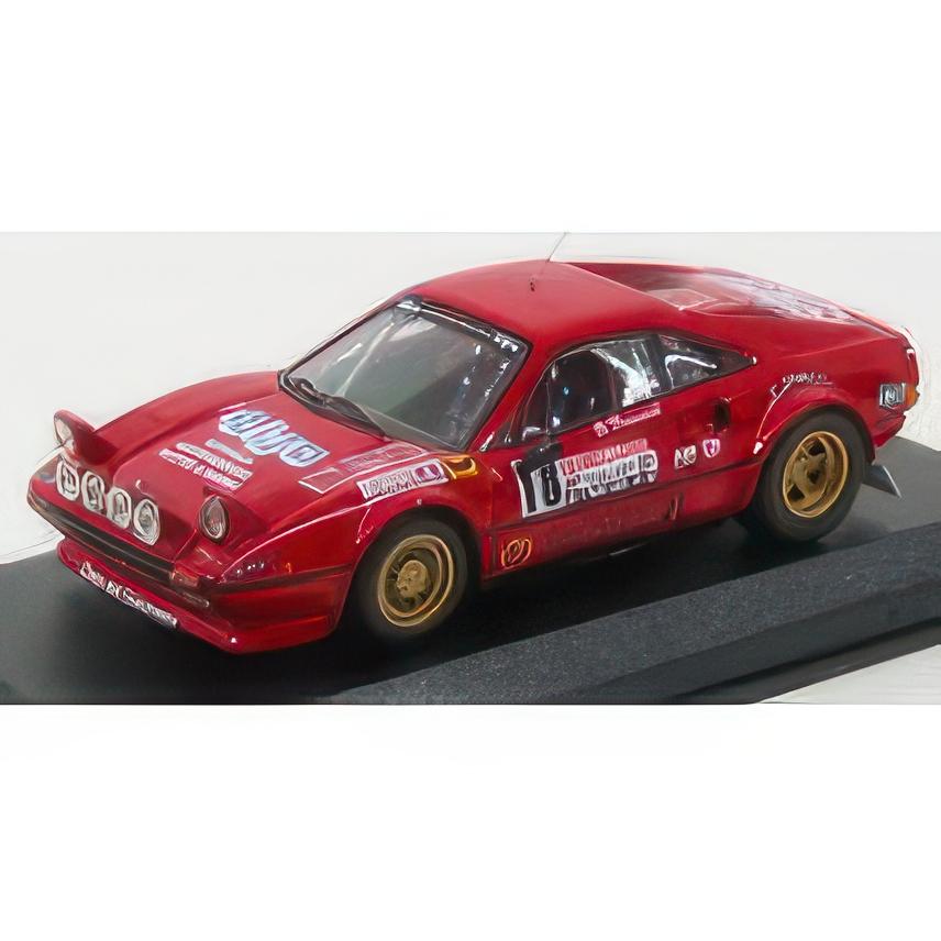 FERRARI 308 GTB GR4 ラリー・デルバ 1978 リヴィエロ/ペナリオル レッド 1/43 Best-Model | 