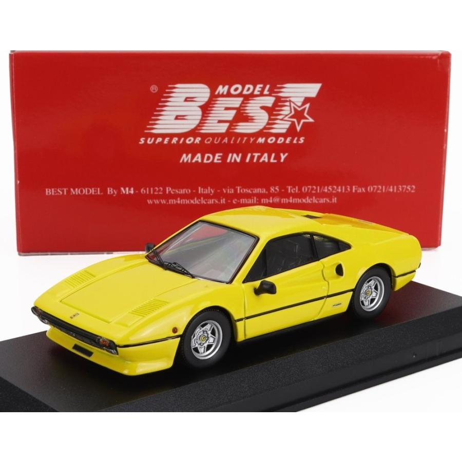 FERRARI 308 GTB 1976 イエロー / Best-Model 1/43 ミニカー : バスク