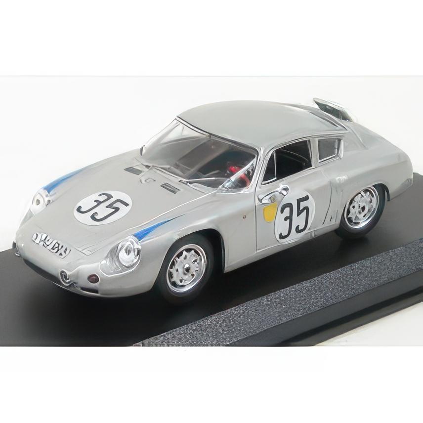 PORSCHE 1600GS ABARTH N 35 LE MANS 1962 BUCHET SCHILLER SILVER 1/43ミニカー | 
