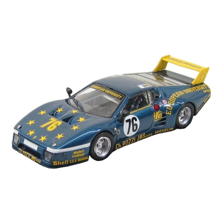 Ferrari 512BB LM 4.9L No.76 24h Le Mans 1980 Best-Model 1/43 ミニカー | 
