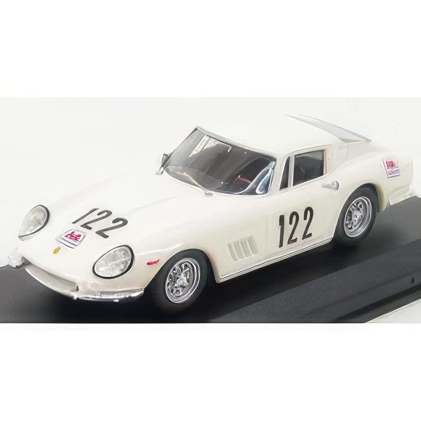 FERRARI 275 GTB/4 N 122 タルガ・フローリオ1967 STARRABBA ORLANDO WHITE 1/43ミニカー | 