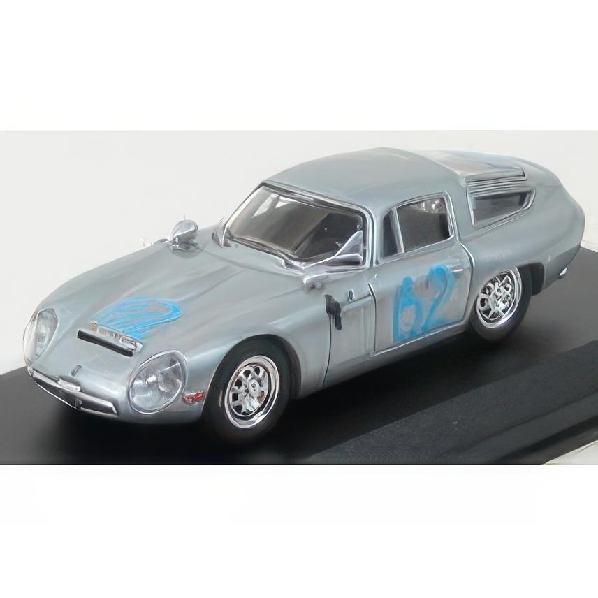 ALFA ROMEO TZ1 N 62 TARGA FLORIO 1964 NICODEMI LESSONA SILVER 1/43