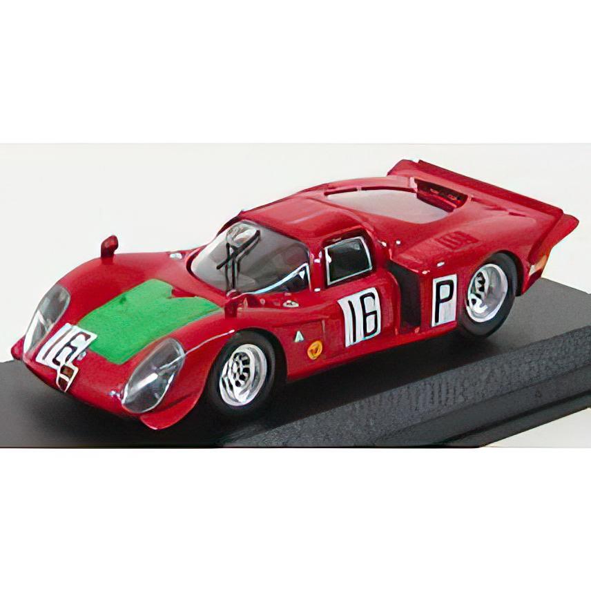 ALFA ROMEO 33.2 ニュルブルクリンク 1968 N16 レッド/グリーン Best-Model 1/43 | 