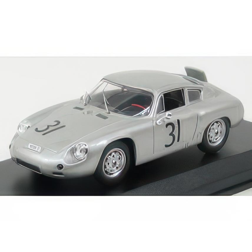 PORSCHE 1600GS ABARTH N 31 NURBURGRING 1960 GREGER LINGE SILVER 1/43ミニカー | 