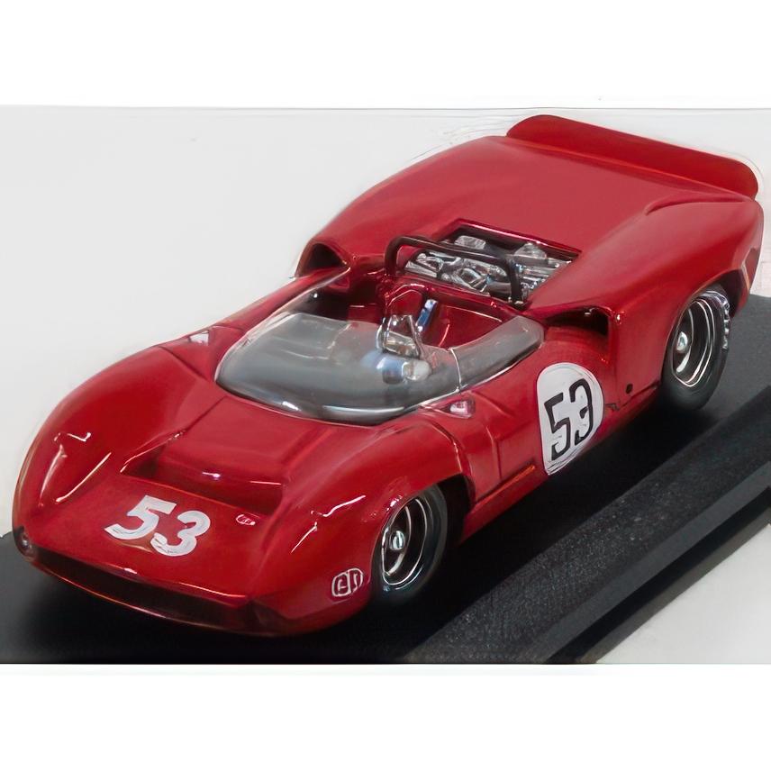 LOLA T70 SPIDER N 53 ラグナセカ 1966 H.ディブリー レッド/Best-Model 1/43ミニカー | 