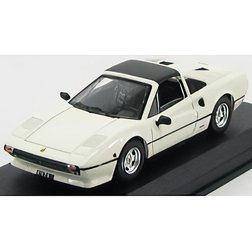 FERRARI 308 GTS ブラックルーフ 1978 ホワイト Best-Model 1/43 | 