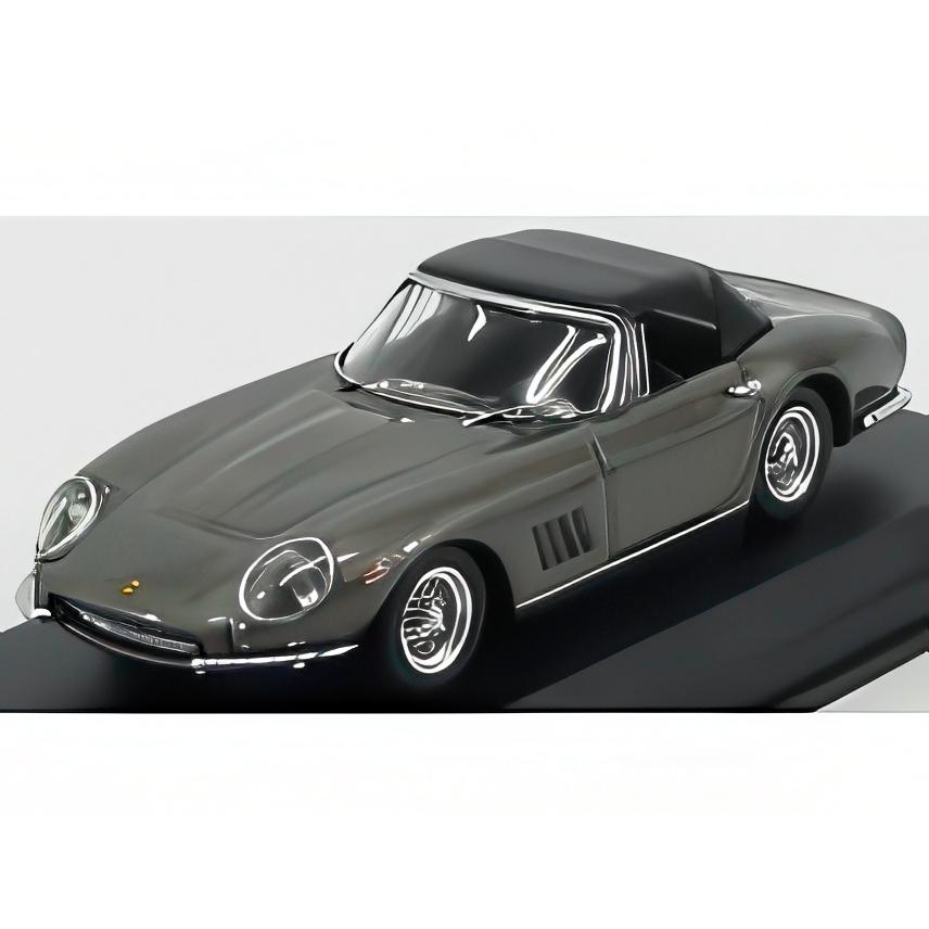 FERRARI 275 GTB スパイダー カブリオレ クローズド 1967 グレーブラック/ BEST-MODEL 1/43 ミニカー | 