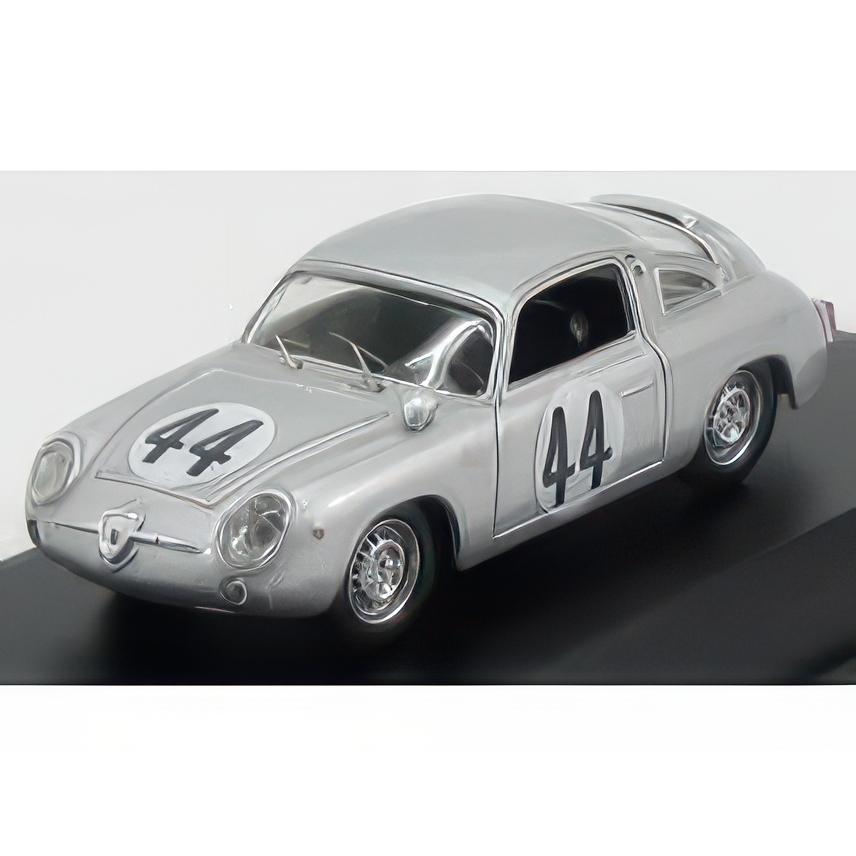 FIAT ABARTH 700 N 44 1000km PARIS 1961 J.VINATIER SILVER 1/43ミニカー | 