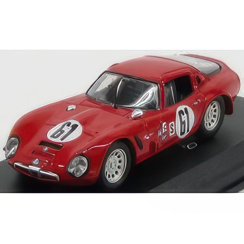 ALFA ROMEO TZ2 COUPE N 61 SEBRING 1966 T.ZECCOLI RED/Best-Model 1
