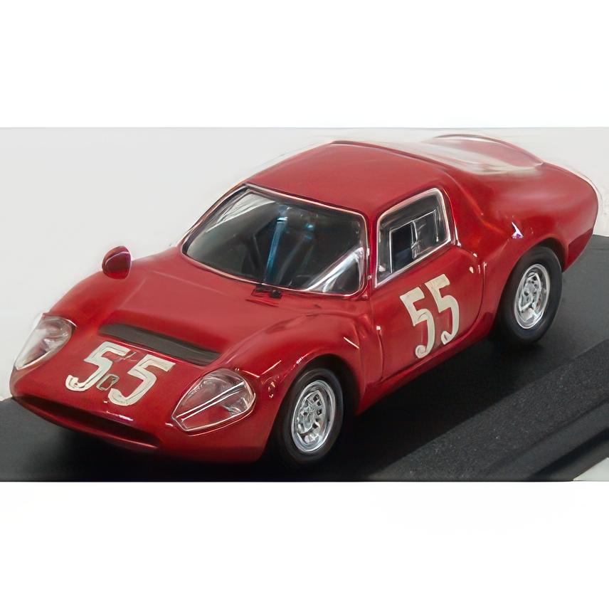 FIAT ABARTH OT1300 COUPE 1966年モンツァ レース車 レッド 1/43 Best-Model ミニカー | 