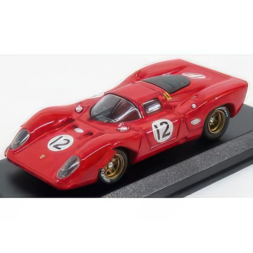 FERRARI 312P COUPE N 12 BRIDGEHAMPTON 1969 P.RODRIGUEZ RED 1/43ミニカー | 
