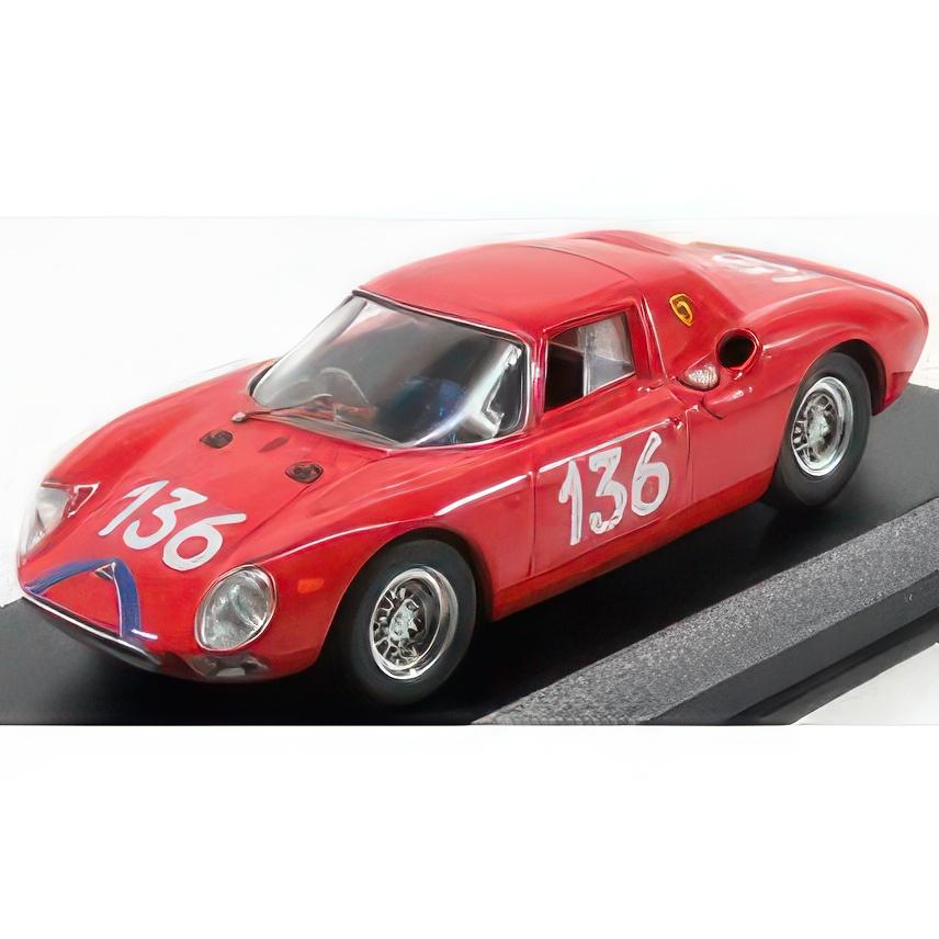 FERRARI 250 LM N 136 TARGA FLORIO 1965 NICODEMI LESSONA RED 1/43ミニカー | 