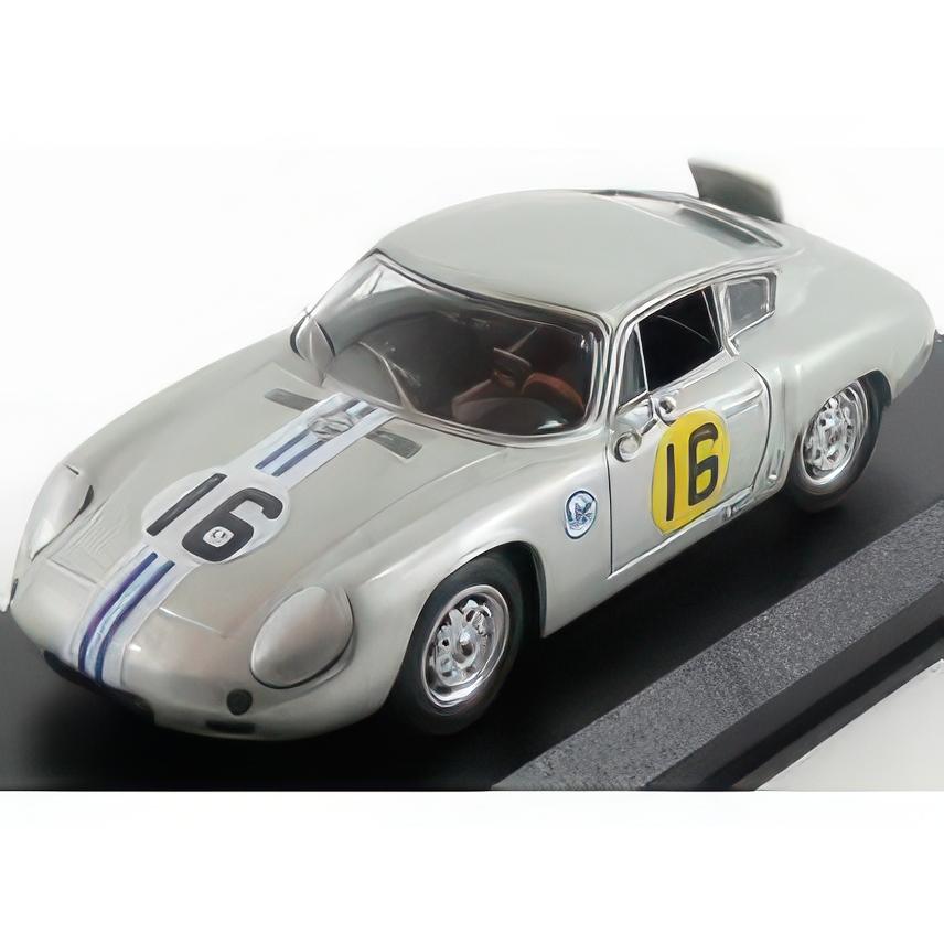 PORSCHE 356B ABARTH N16 WINNER 3h DAYTONA 1963 C.CASSEL SILVER 1/43ミニカー | 