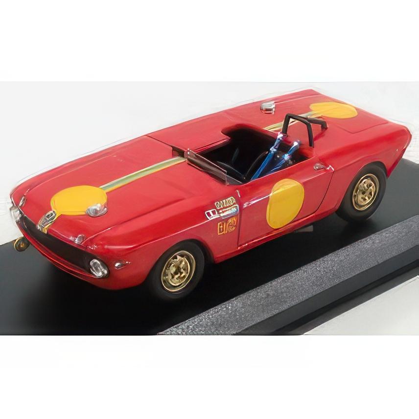 LANCIA FULVIA SPIDER SPECIAL HF N 0 PROVA 1967 RED/Best-Model 1/43ミニカー | 