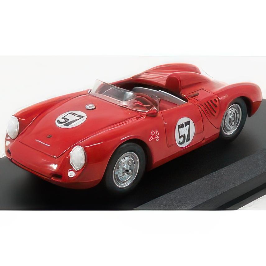 PORSCHE 550 RS SPIDER 優勝車 パラマウントランチ 1957 J.マカフィー 赤 1/43ミニカー | 