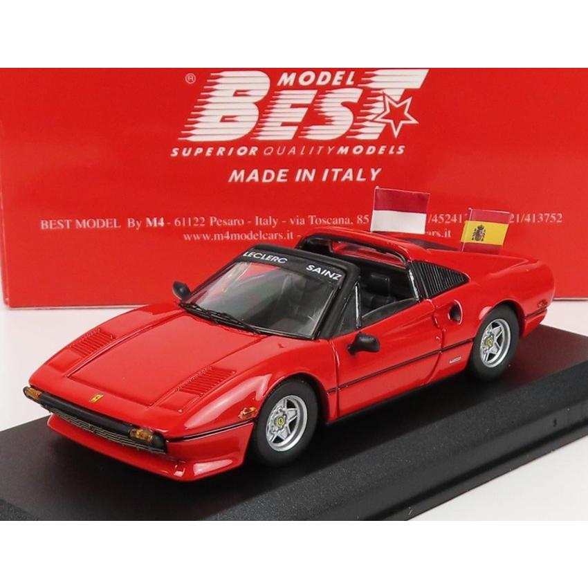 1982 Ferrari 308 GTS F1 Parade Mexico 2020 Sainz/Leclerc Best 1/43 | 