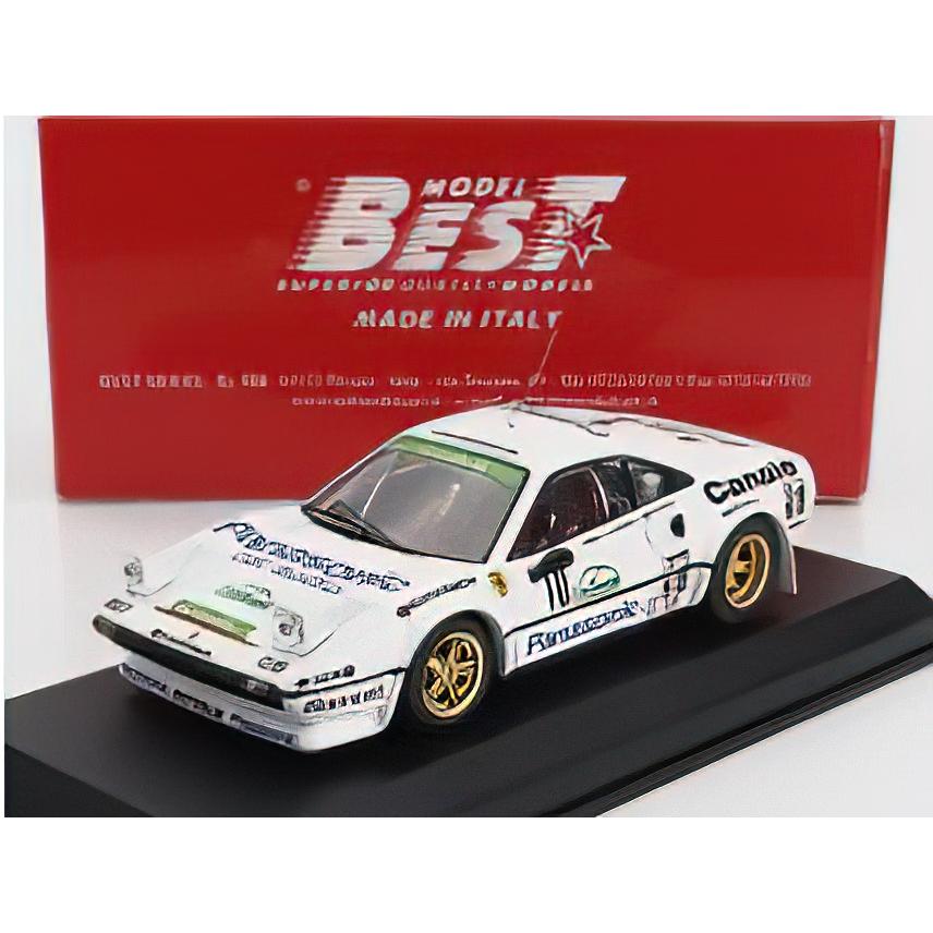 FERRARIフェラーリ 308 GTB Gr.4 N 10 12th RALLY COLLINE DI ROMAGNA 1982 TOGNANA - DE ANTONI /BEST-MODEL 1/43 ミニカー | 