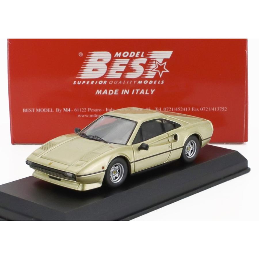 FERRARI 308 GTB 1975 50周年記念 ゴールドメタリック/ Best-Model 1/43 ミニカー | 