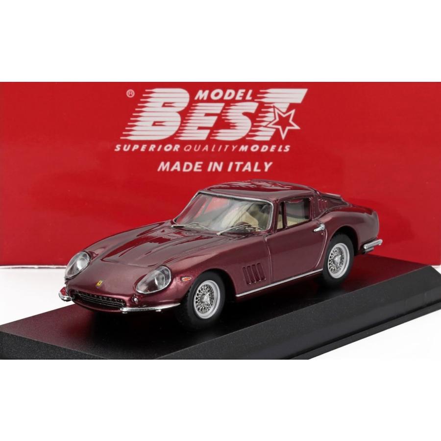 【予約】2026年発売予定FERRARI 275 GTB/4 クーペ 1967 レッドメタリック / Best-Model 1/43 ミニカー | 