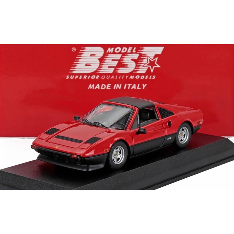 FERRARI 308 GTS USAバージョン 1982 レッドブラック / Best-Model 1/43 ミニカー | 