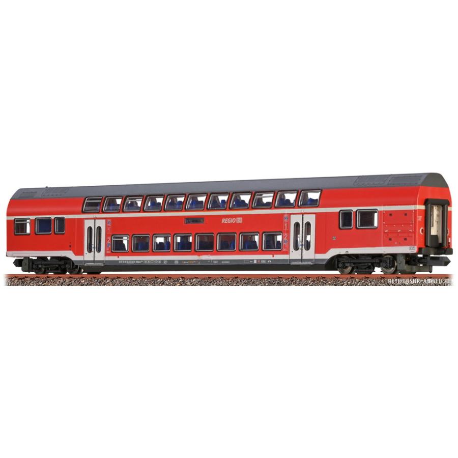 Brawa 64521 ダブルデッカー ミドル客車 DB AG DC Nゲージ    鉄道模型 外国 | 