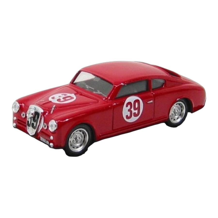 Lanciaランチア Aurelia B20 #39 24時間ルマン 1951 レッド / BRUMM 1/43 ミニカー | 