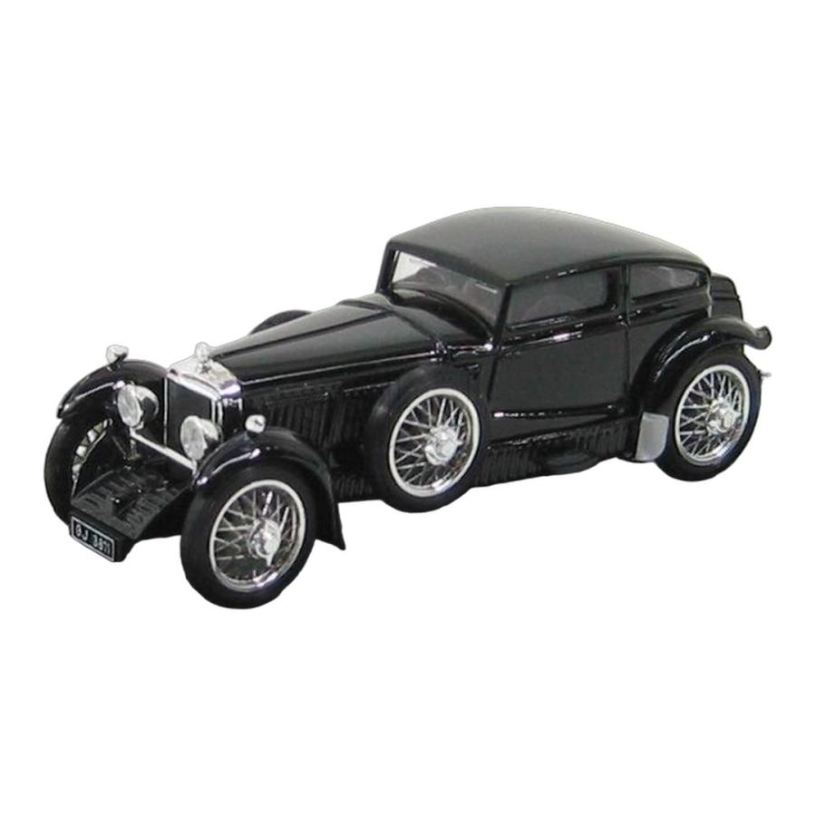 Bentleyベントレー Speed Six Blue Train 1928 ブラック / BRUMM 1/43 ミニカー | 