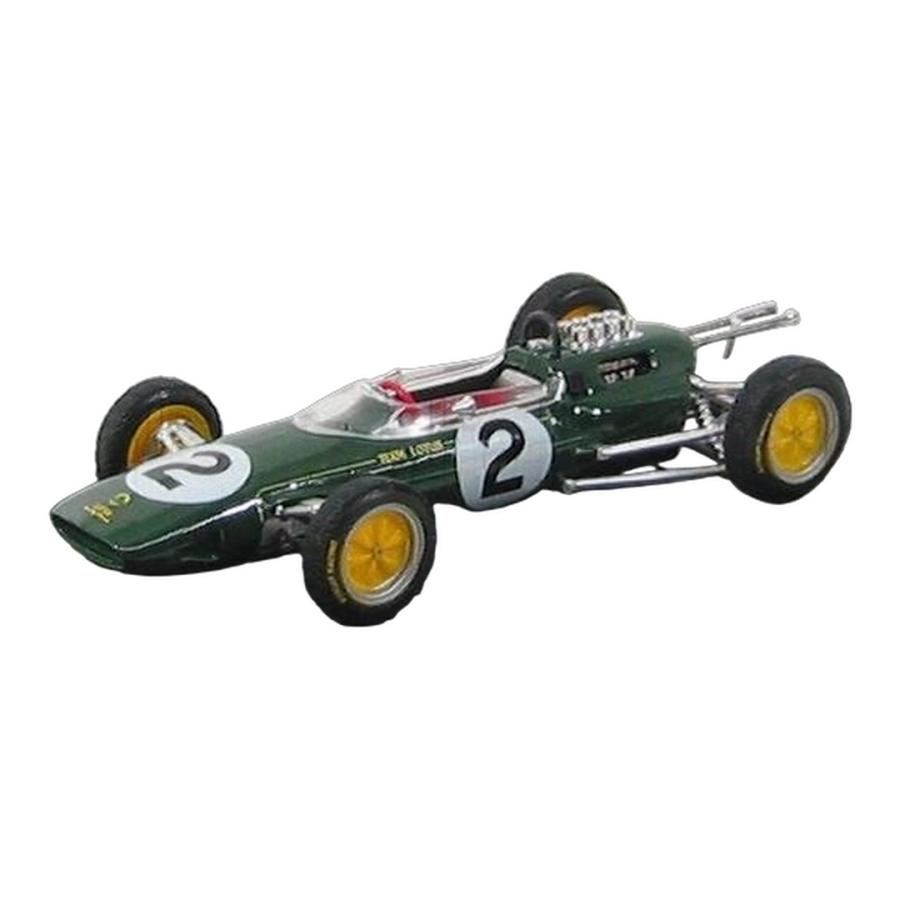 Lotusロータス F1 25 #2 T.Taylor ベルギーGP 1963 グリーン / BRUMM 1/43 ミニカー | 