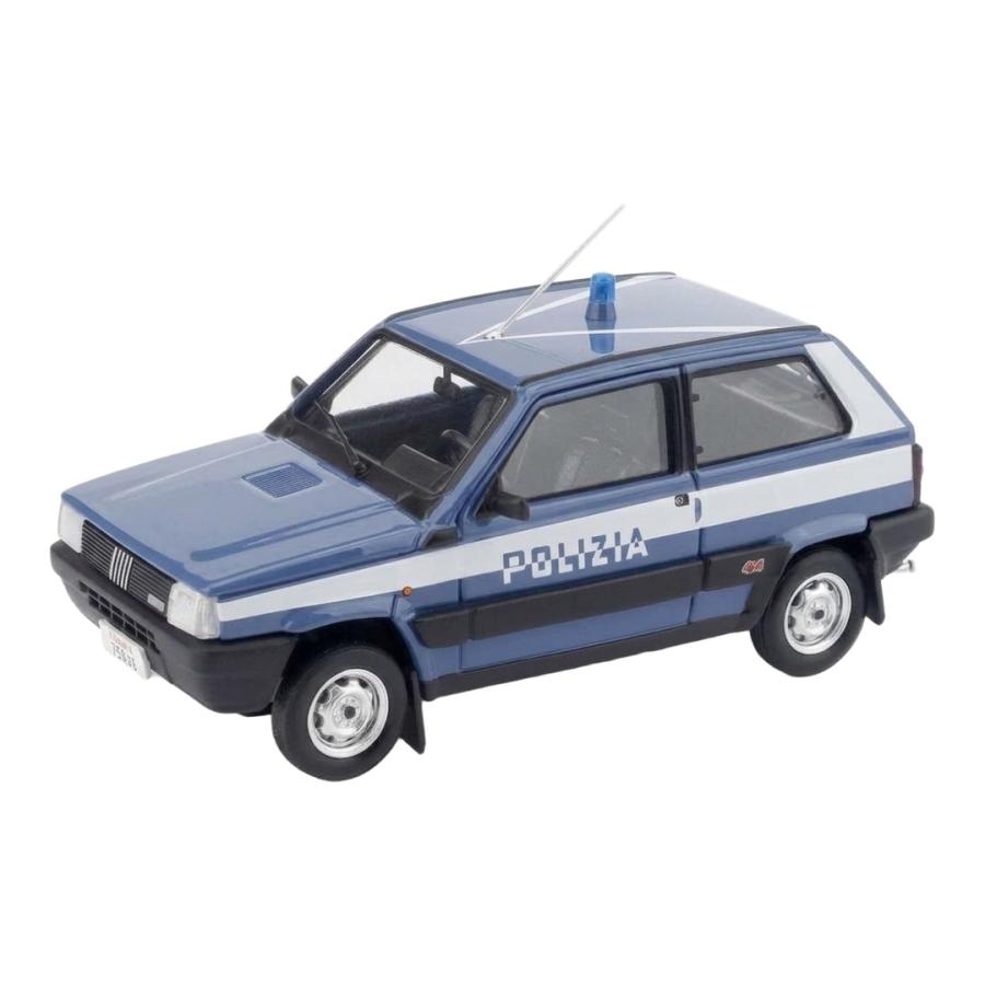 【予約】 Fiatフィアット 4x4 Supernova Polizia 1986 ブルー ホワイト 警察車両 / BRUMM 1/43 ミニカー | 