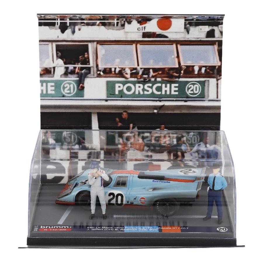 Porsche 917K #20 24時間ルマン 1970 Siffert/Redman 200台限定 BRUMM 1/43 ミニカー | 