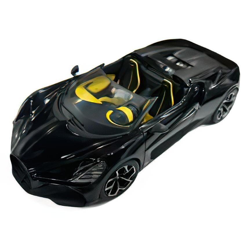 予約】8月以降発売予定BUGATTI W16 MISTRAL 2023 BLACK/BURAGO 1/18