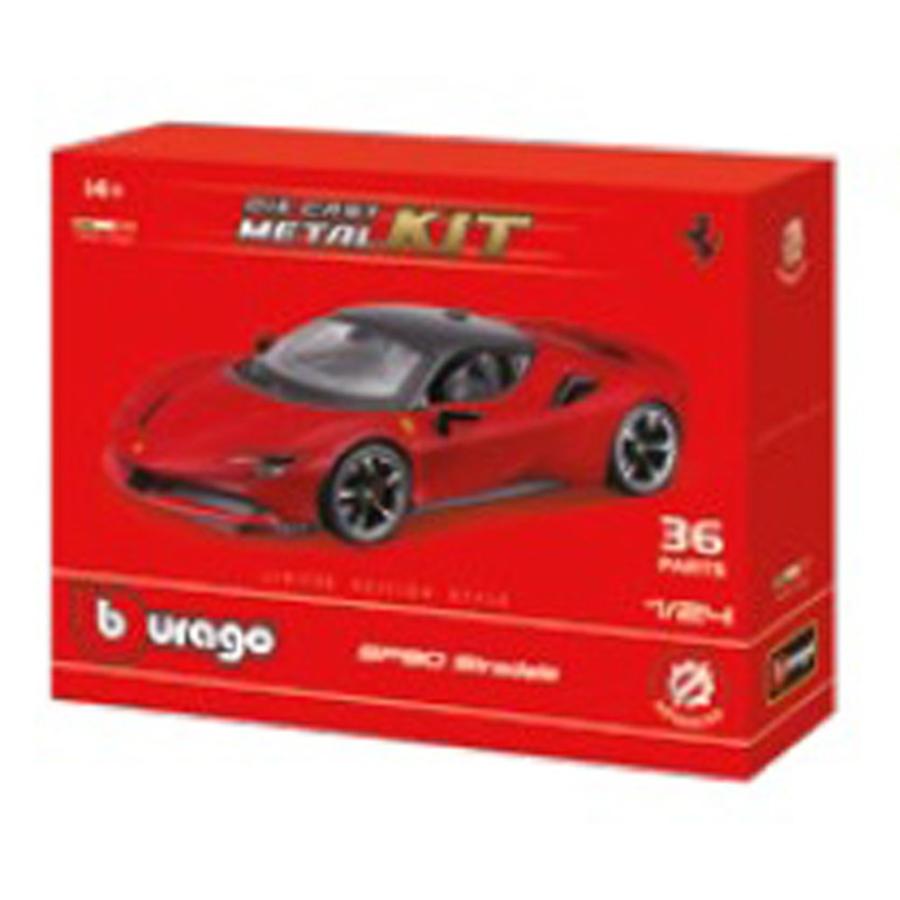 予約】2019 Ferrari SF90 Stradale Hybrid 1000hp Red/Black Bburago 1