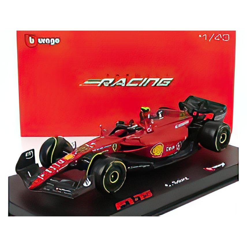 FERRARI F1-75 サインツ 2022 N55 レッド Bburago 1/43 : バスクホビー