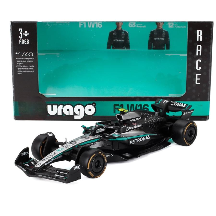 メルセデスGP F1 W16 2025 #12 A.K.アントネッリ Bburago 1/43 | 