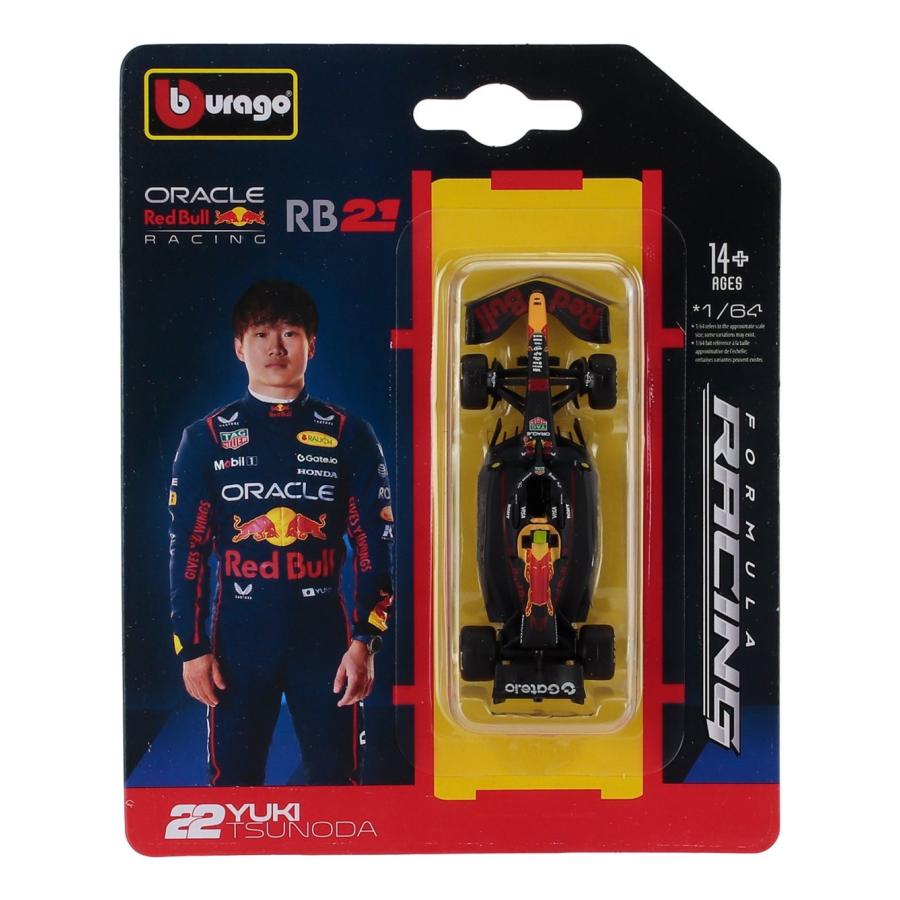 予約】Red Bull F1 RB21 2025 ORACLE No.22 YUKI TSUNODA Bburago 1/64