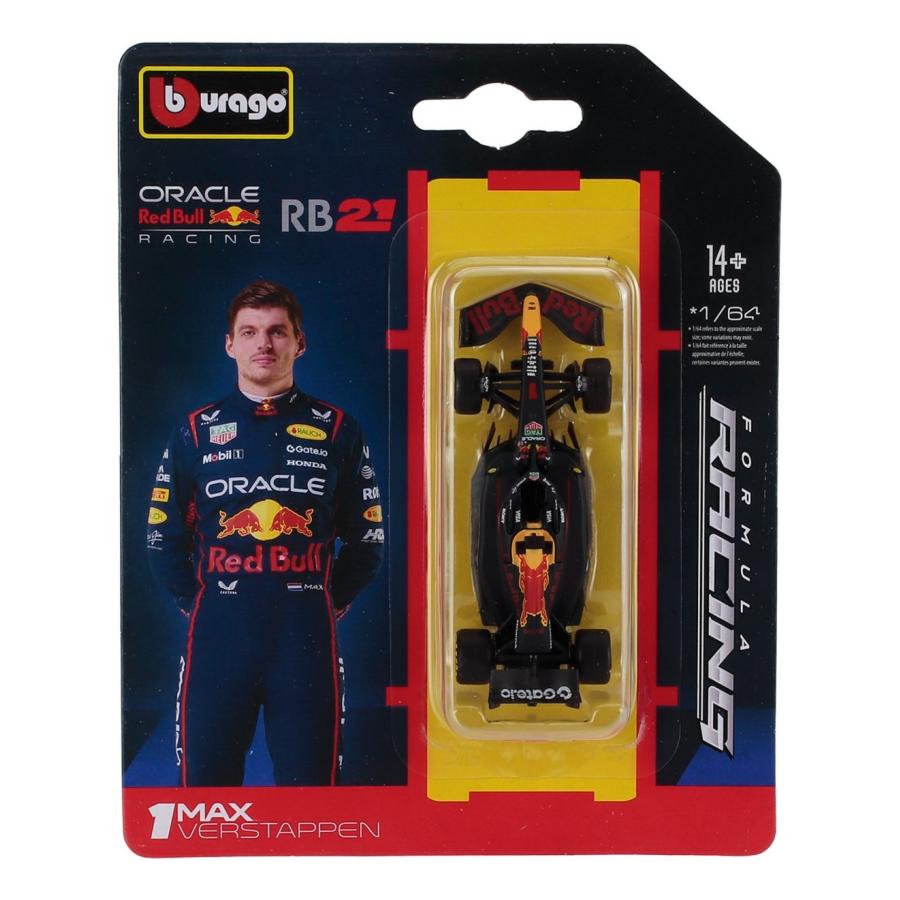 【予約】Red Bull F1 RB21 2025 ORACLE No.1 MAX VERSTAPPEN Bburago 1/64 ミニカー | 