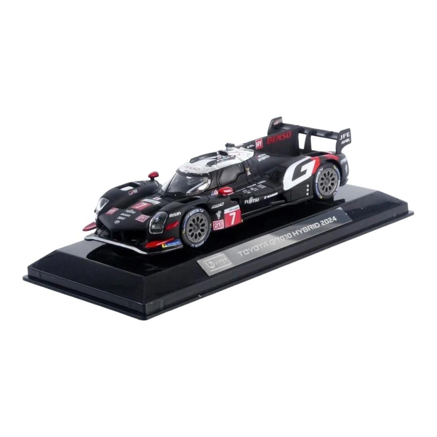 トヨタ GR010 ハイブリッド #7 ル・マン24時間 2024 ブラック / Bburago 1/43 ミニカー | 