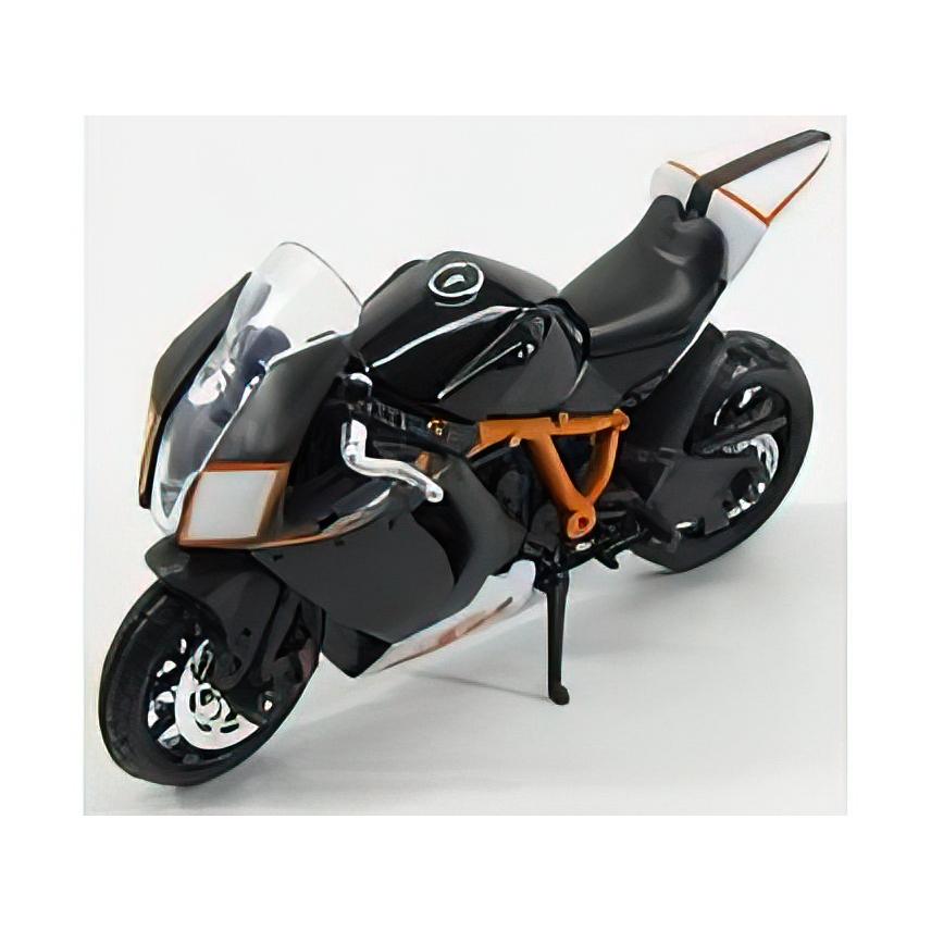 KTM - RC8 R 1190 2011 - BLACK WHITE /Burago 1/18 バイク模型 ミニカー | 